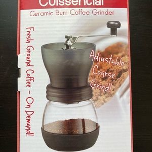 Cuissential Ceramic Burr Coffee Grinder